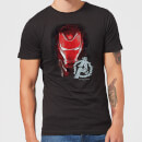 Avengers Endgame Iron Man Brushed Men's T-Shirt - Black