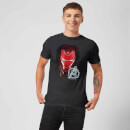 Avengers Endgame Iron Man Brushed Men's T-Shirt - Black