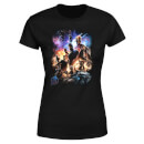 Avengers Endgame Character Montage Women's T-Shirt - Black