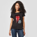 Avengers Endgame Iron Man Brushed Women's T-Shirt - Black