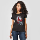 Avengers Endgame Captain Marvel Brushed Women's T-Shirt - Black