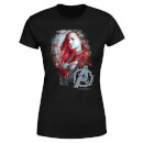 Avengers Endgame Captain Marvel Brushed Women's T-Shirt - Black