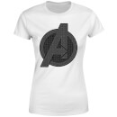 Avengers Endgame Iconic Logo Women's T-Shirt - White