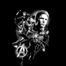 Avengers Endgame Mono Heroes Women's Sweatshirt - Black
