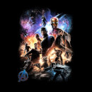 Avengers Endgame Character Montage Hoodie - Black
