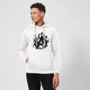 Avengers Endgame Hero Circle Hoodie - White