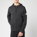 adidas Men's ID Stadium Full Zip Hoodie - Black