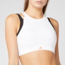 adidas Women's Halter 3.0 Bra - White
