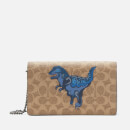 Coach 1941 Women's Coated Canvas Signature Rexy by Zhu Jingyi Callie Bag - Tan Dusty Lavender