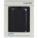AV: Link Wave Waterproof Bluetooth Speaker - Black