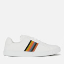 Paul Smith Men's Hansen Leather Cupsole Trainers - White Artist Stripe