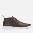 PS Paul Smith Men's Leon Leather Chukka Boots - Dark Brown