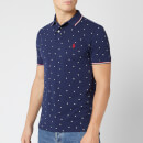 Polo Ralph Lauren Men's Mesh Polo Shirt - Tossed Stars