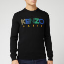 KENZO Men's Knitted Paris Jumper - Black