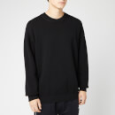 KENZO Men's Knitted Back Paris Logo Jumper - Black