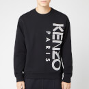 KENZO Men's Vertical Logo Sport Sweatshirt - Black