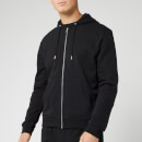 KENZO Men's Mixed Mesh Hoodie - Black