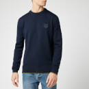 KENZO Men's Tiger Crest Knit Jumper - Navy Blue
