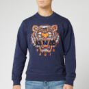KENZO Men's Classic Tiger Embroidered Sweatshirt - Ink