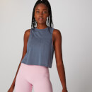 Embossed Reach Vest - Dark Indigo - XS
