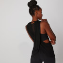 Camiseta de Tirantes Cross Back - Negro - XS