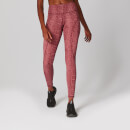 Snake Print Leggings - Port - XS
