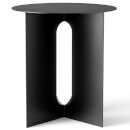 Menu Androgyne Side Table - Steel Base - Black