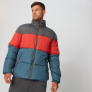 Myprotein Colour Block Puffer Jacket - Diesel - XS