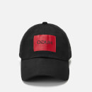 HUGO Men's Patch Logo Cap - Black/Red