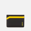 HUGO Men's Subway Card Holder - Black/Yellow