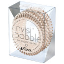 invisibobble Slim Elegant Hair Ties - Bronze (Pack of 3)