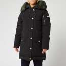 KENZO Women's Technical Outerwear Nylon Long Parka - Black