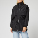 KENZO Women's Light Nylon Wind Breaker Jacket - Black