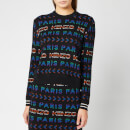KENZO Women's Wool Allover Kenzo Jacquard Jumper - Multi