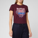 KENZO Women's Classic Tiger Light Cotton Single Jersey T-Shirt - Bordeaux