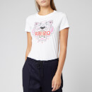 KENZO Women's Classic Tiger Light Cotton Single Jersey T-Shirt - White