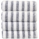 Christy Soho Stripe 4 Piece Towel Bale - Ocean