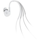 Mixx Memory Fit 5 Bluetooth Wireless Sports Earphones - White