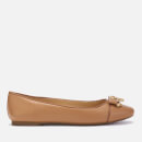 MICHAEL MICHAEL KORS Women's Alice Leather Ballet Flats - Acorn