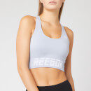Reebok Women's WOR MYT Seamless Padded Bra - Blue