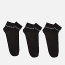 Reebok Act Core Ankle Sock 3 Pack - Black