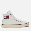 Tommy Jeans Women's Denim Hi-Top Trainers - White