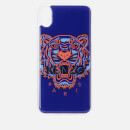 KENZO iPhone X Max Case - Deep Sea Blue