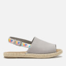 TOMS Women's Clara Slingback Espadriles - Drizzle Grey Oxford