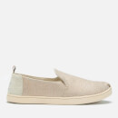 TOMS Women's Deconstructed Woven Metallic Alpargata Pumps - Rose Gold