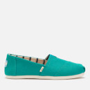 TOMS Women's Canvas Alpargata Espadrilles - Teal Heritage