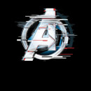 Avengers: Endgame White Logo Women's T-Shirt - Black
