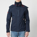 Superdry Men's Hooded Technical Cliff Hiker Jacket - Eclipse Navy/Hyper Red