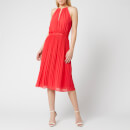 MICHAEL MICHAEL KORS Women's Chain Midi Dress - Red