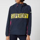 Superdry Women's Chroma Overhead Jacket - Navy/Pink/Yellow